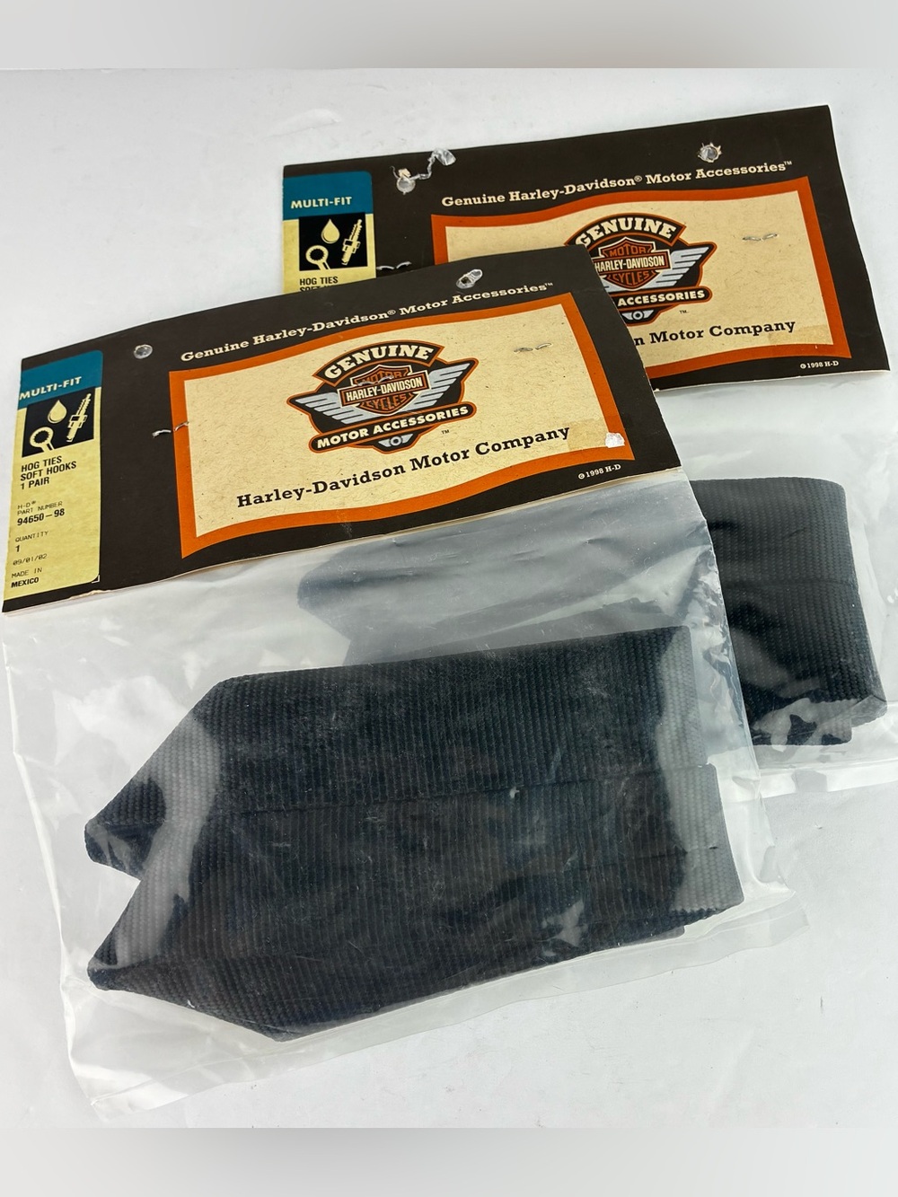 Harley-Davidson NIP Old Stock 2002 Hog Ties #94650-98